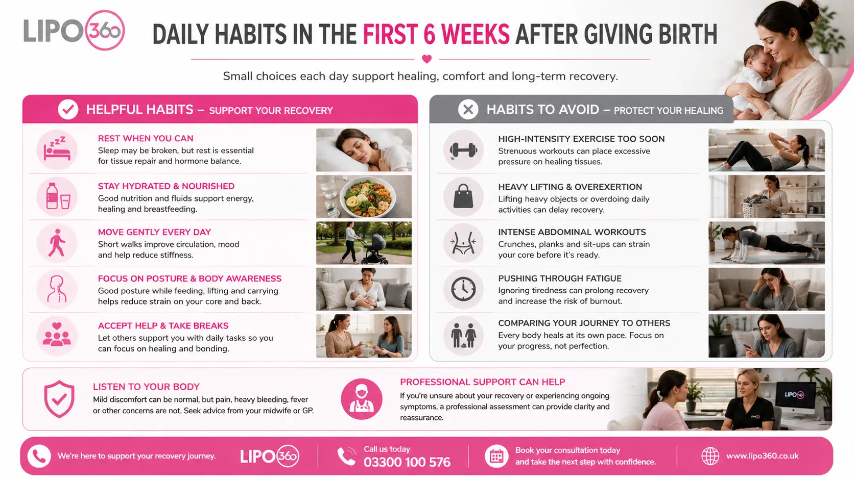 What to Do (and Avoid) in the First 6 Weeks After Giving Birth To Avoid Diastasis Recti 3 First 6 Weeks After Giving Birth To Avoid Diastasis Recti Rochester : Daily Habits in the First 6 Weeks After Giving Birth